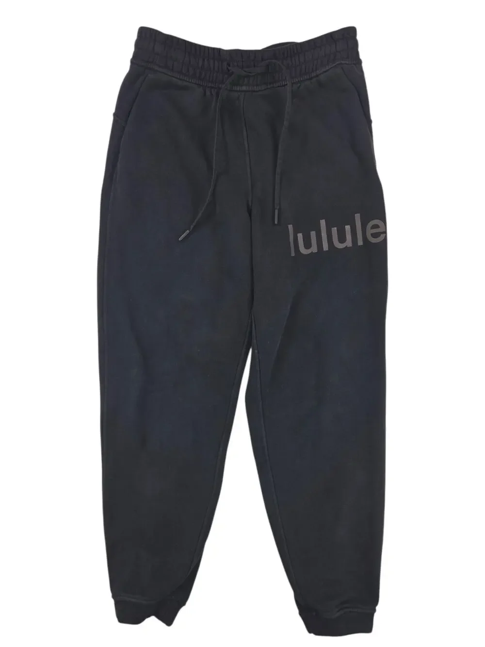 Lululemon | Black Loungeful High-Rise Graphic Jogger | Size 6